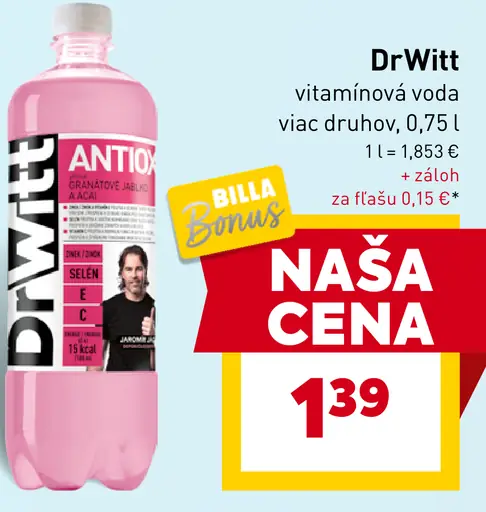 DrWitt vitamínová voda