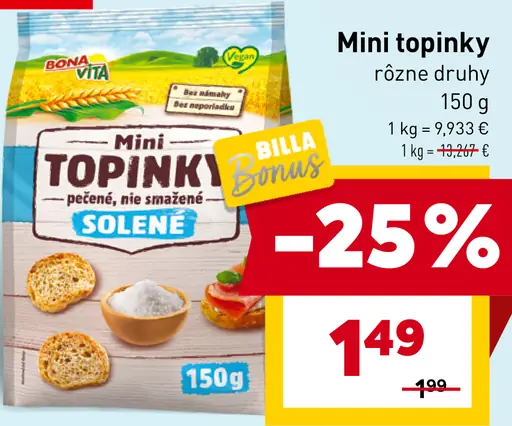 Mini topinky