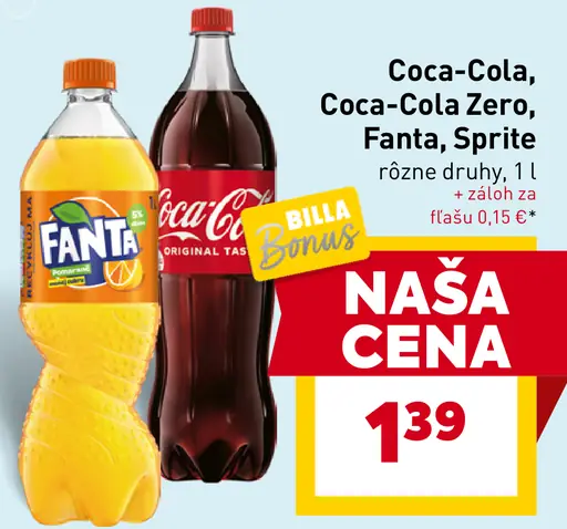 Coca-Cola Coca-Cola Zero Fanta Sprite