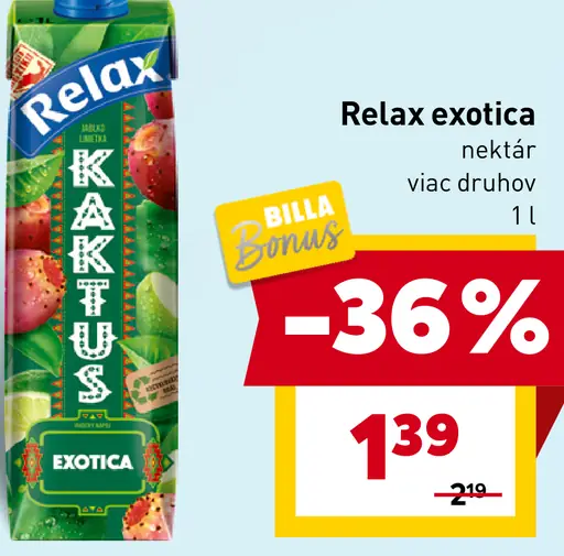Relax exotica nektár