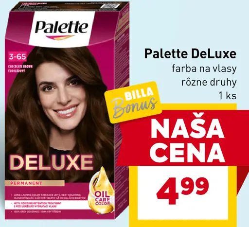 Palette DELUXE farba na vlasy