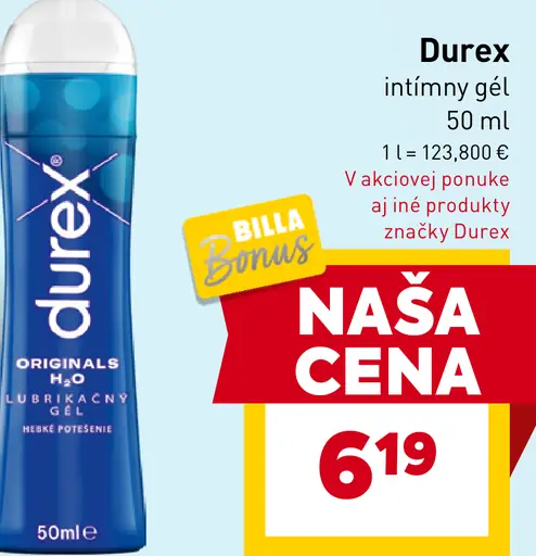 Durex intímny gél