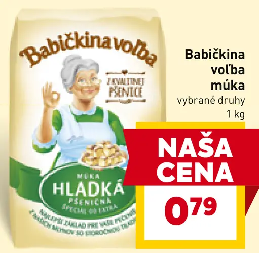 Babičkina voľba múka