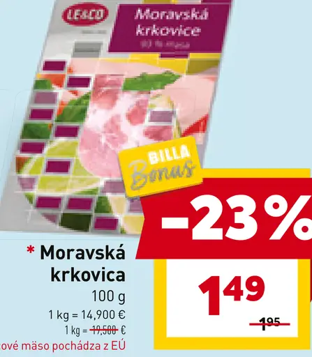 Moravská krkovica