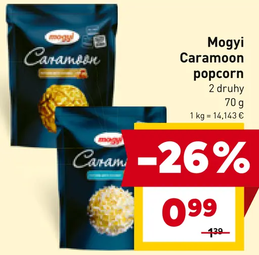 Mogyi Caramoon popcorn