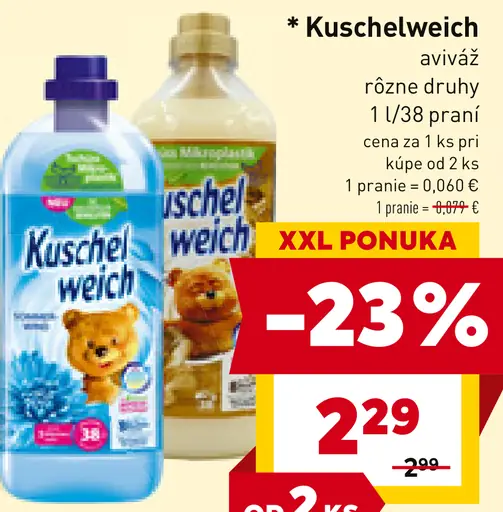 Kuschelweich aviváž
