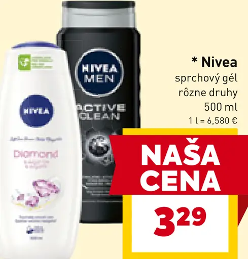 Nivea sprchový gél