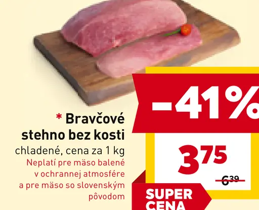Bravčové stehno bez kosti