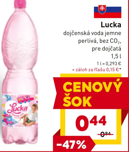 Lucka dojčenská voda