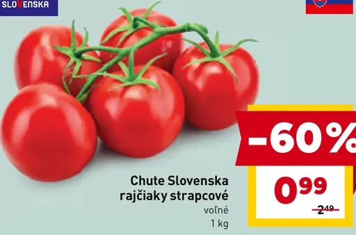 Chute Slovenska Rajčiaky strapcové