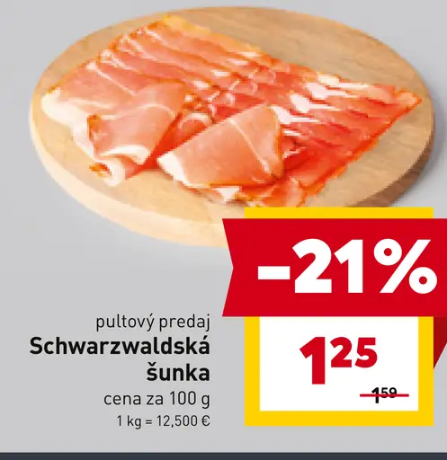 Schwarzwaldská šunka