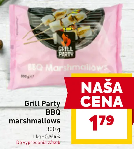 Grill Party BBQ marshmallows