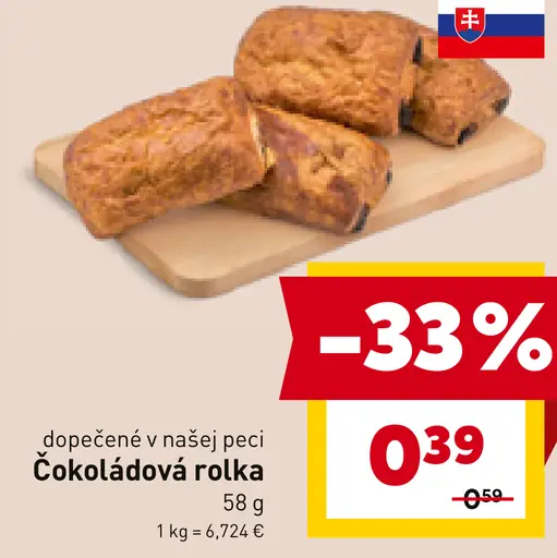 Čokoládová rolka