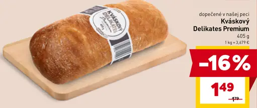 Kváskový Delikates Premium