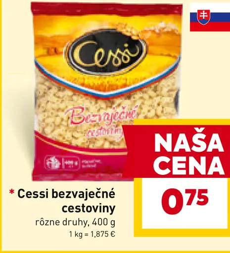 Cessi bezvaječné cestoviny