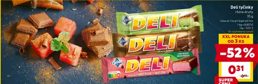 Deli tyčinky