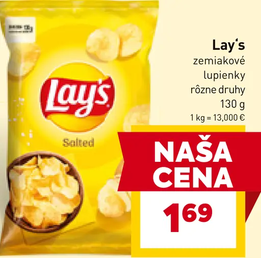 Lay's zemiakové lupienky