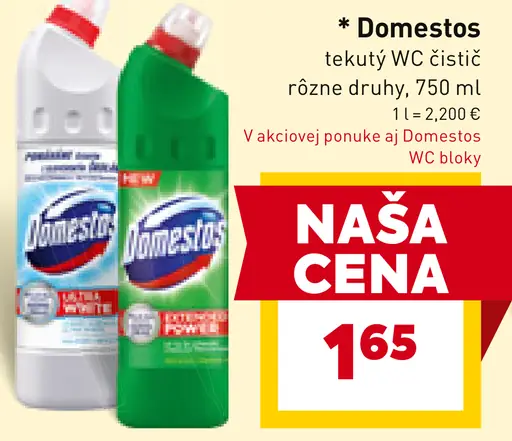 Domestos WC čistič