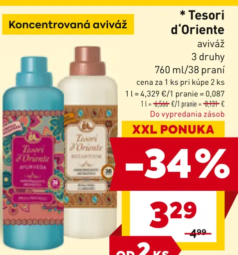 Tesori d'Oriente aviváž
