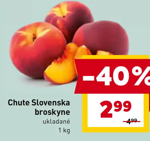 Chute Slovenska broskyne
