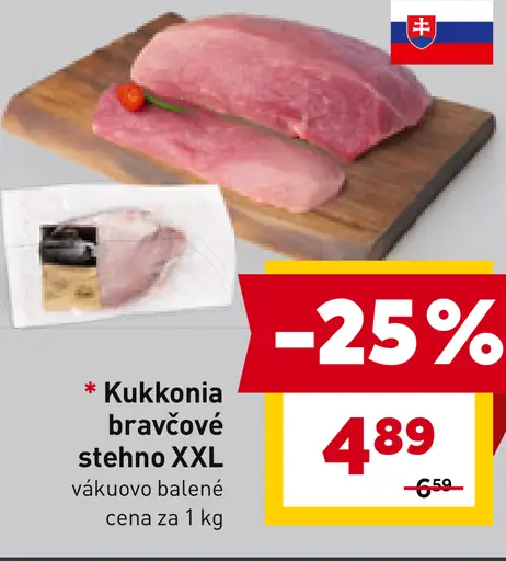 Kukkonia bravčové karé XXL