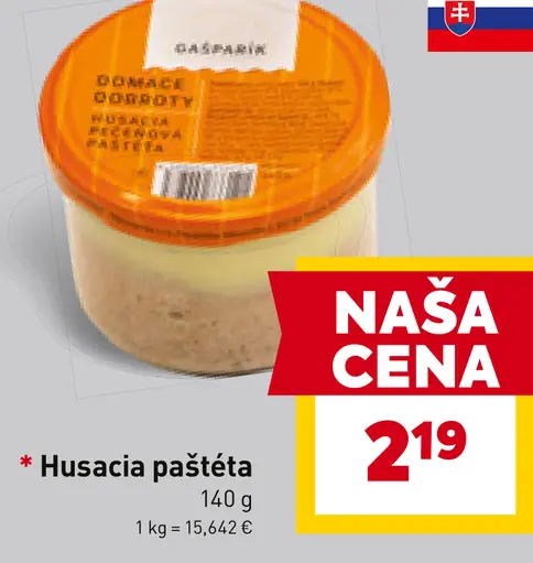 Husacia paštéta