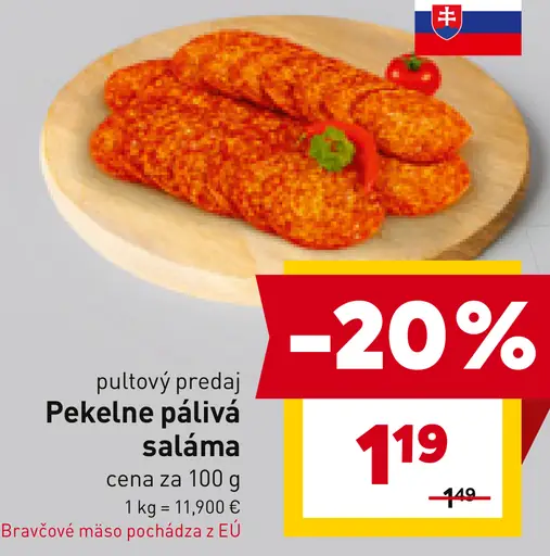 Pikantné pikantné saláma