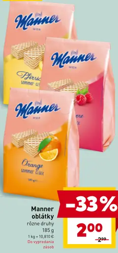 Manner oblátky