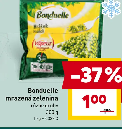 Bonduelle mrazená zelenina