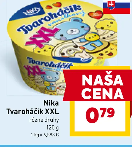 Nika Tvarohočník XXL