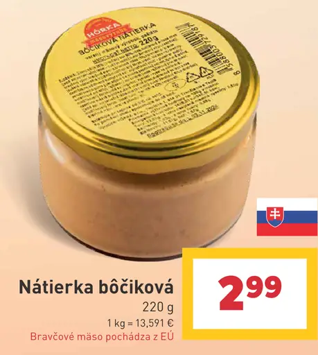 Nátierka bôčiková