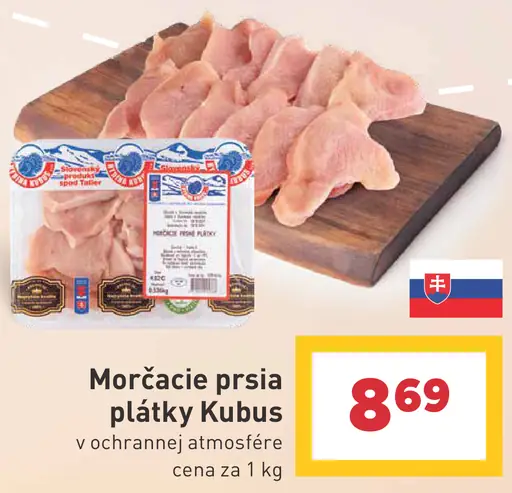 Morčacie prsia plátky Kubus