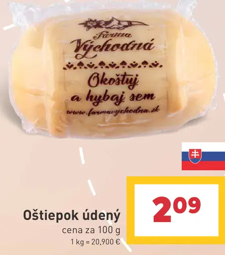 Východná Oštiepok údený