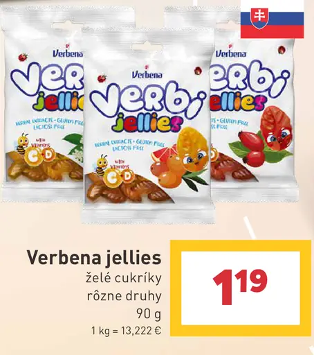 Verbena jellies