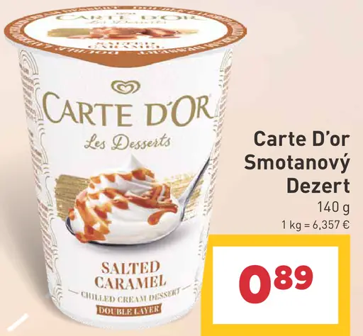 Carte D'or Smotanový Dezert