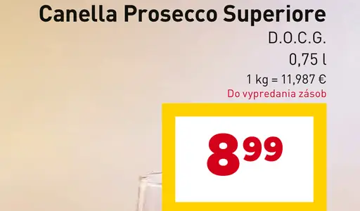 Canella Prosecco Superiore