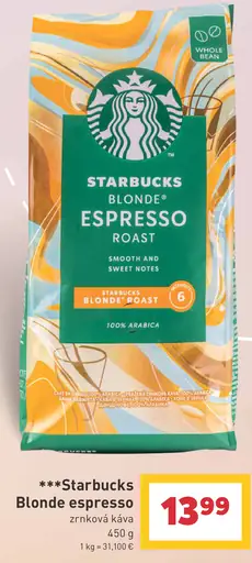 Starbucks Blonde espresso
