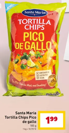 Santa Maria Tortilla Chips Pico de Gallo