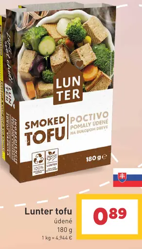 Lunter Tofu údené