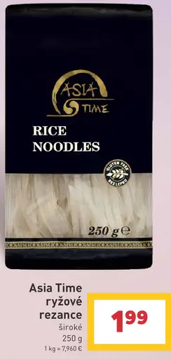 Asia Time ryžové rezance