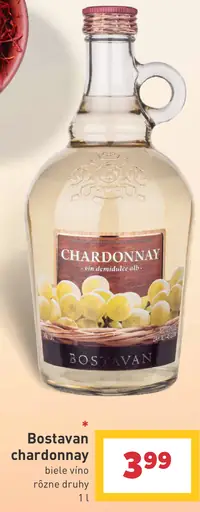 Bostavan chardonnay biele víno