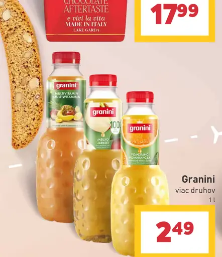 Granini viac druhov