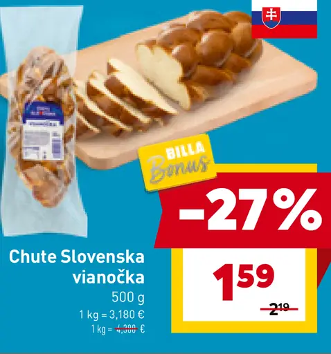Chute Slovenska vianočka