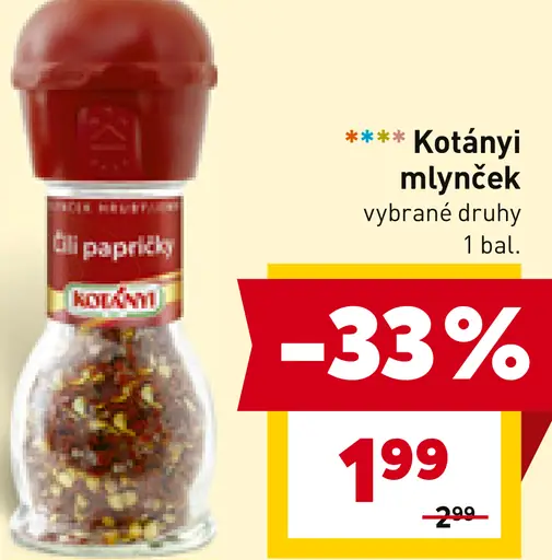 Kotányi mlynček