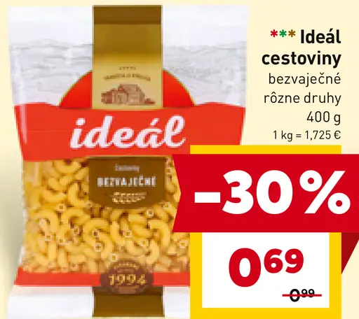 Ideál Cestoviny