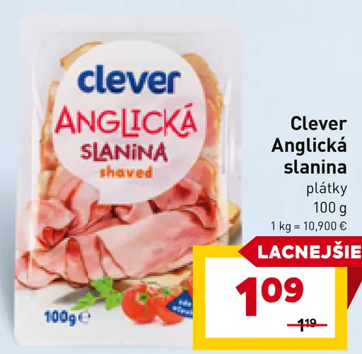 Clever anglická slanina
