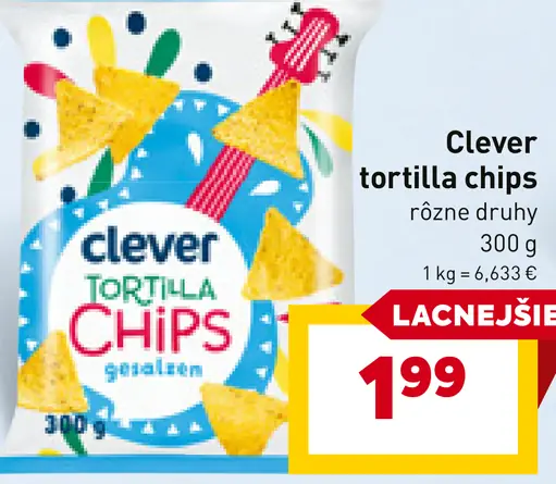 Clever tortilla chips