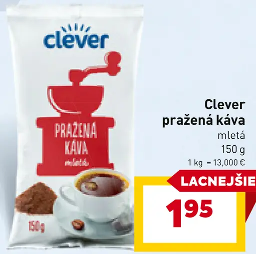 Clever pražená káva