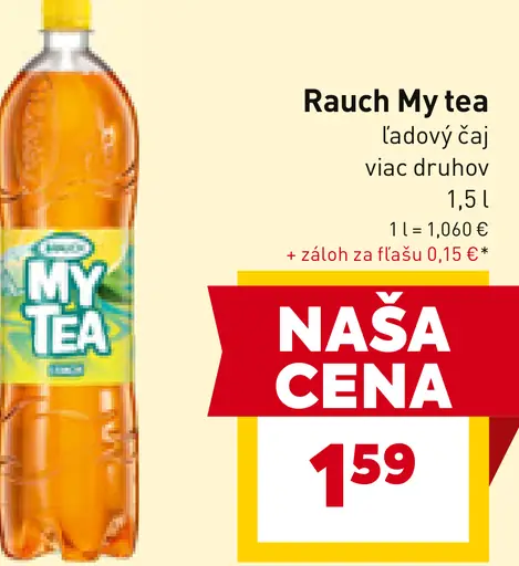 Rauch My tea ľadový čaj