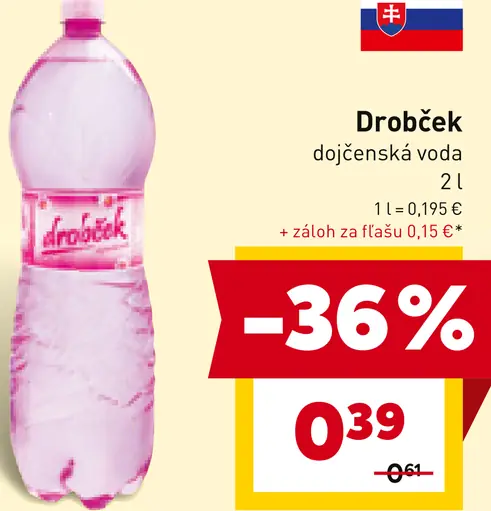 Drobček Dojčenská voda